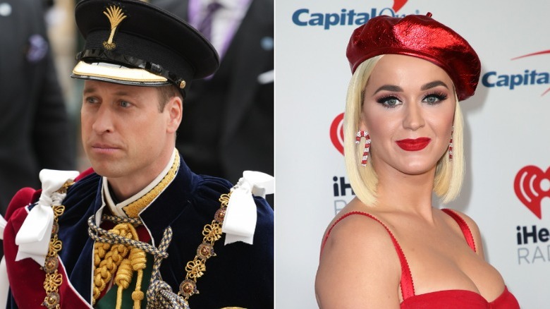 Príncipe William, Katy Perry con sombreros