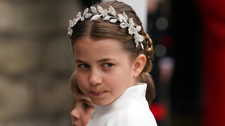 Tiara de diamantes de la princesa Charlotte