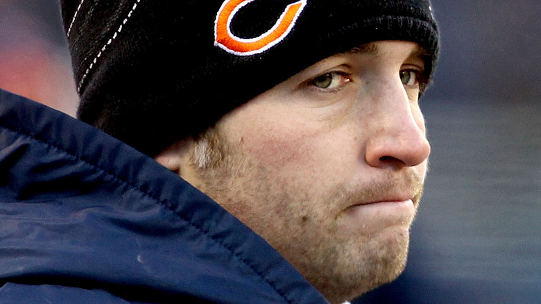 Jay Cutler frunciendo el ceño