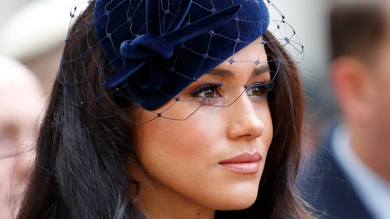 Meghan Markle con sombrero