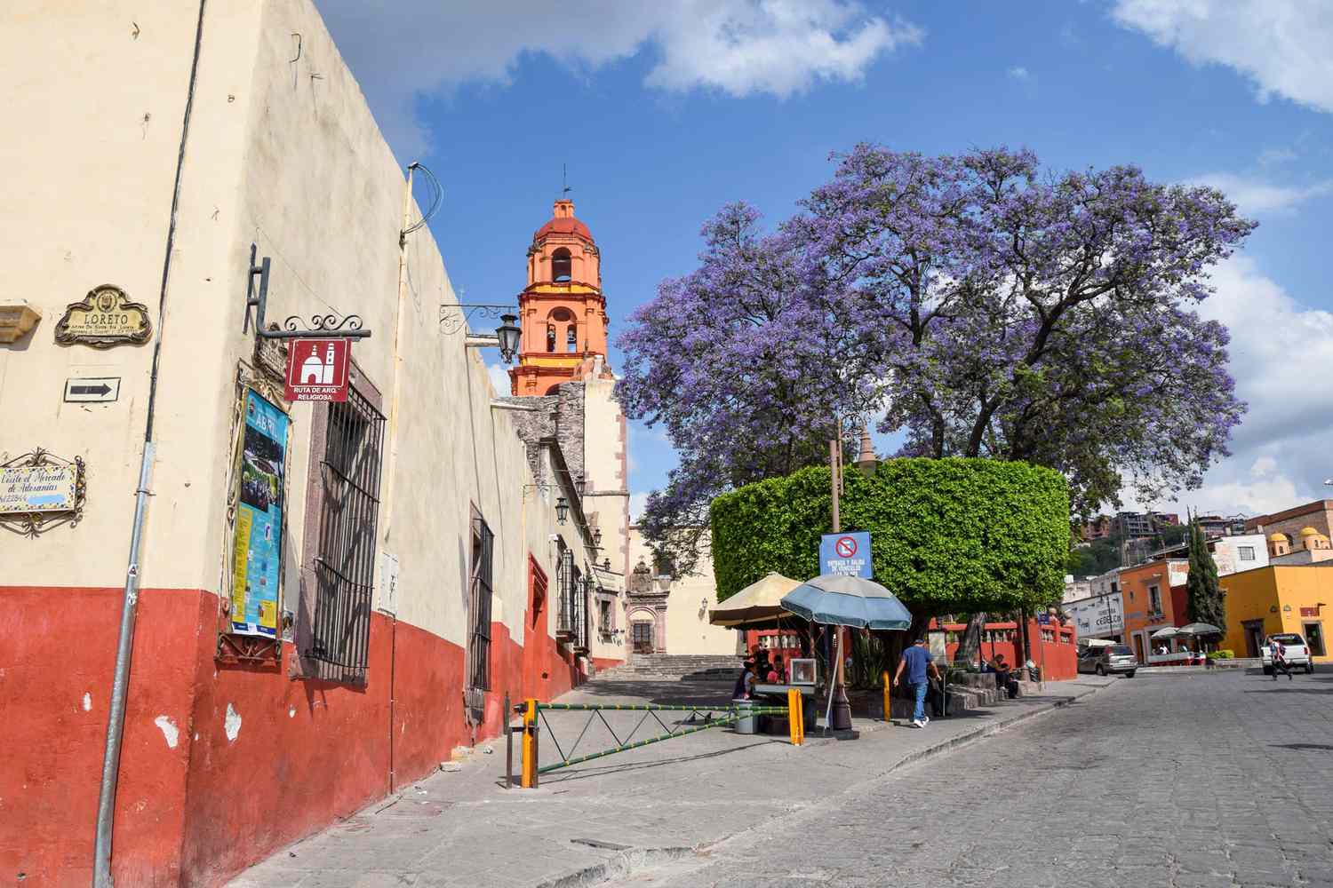 Street view of San Miguel de Allende, Mexico