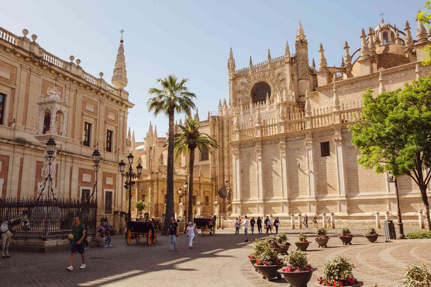 La Catedral de Sevilla en Sevilla, España 