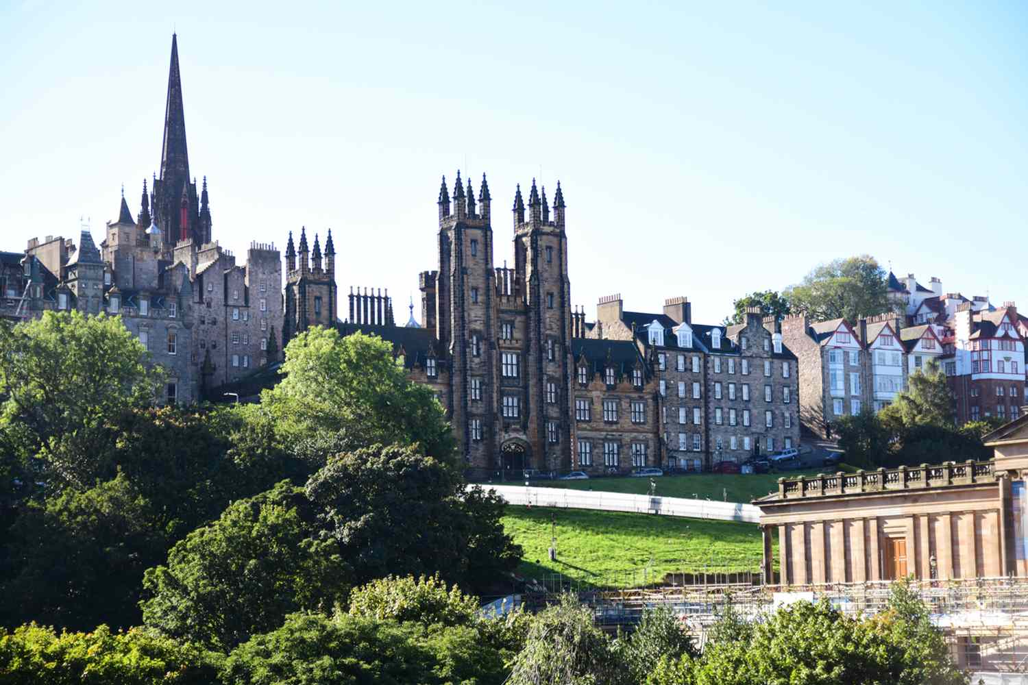 Catedrales y edificios en Edimburgo, Escocia