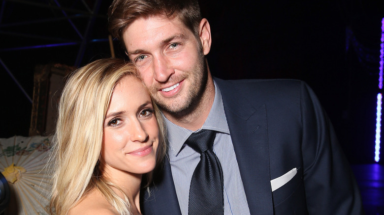 Jay Cutler y Kristin Cavallari sonriendo