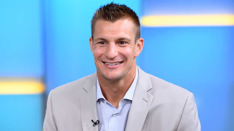 Rob Gronkowski sonriendo