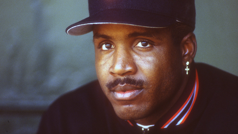 Barry Bonds con sombrero en 1993