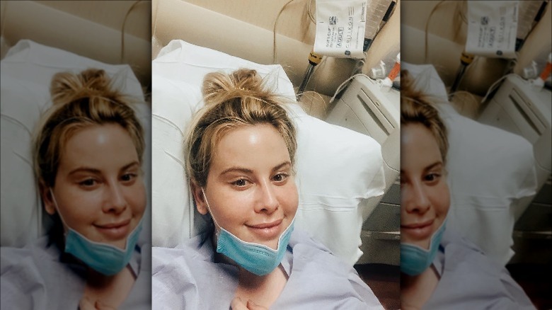 Tara Lipinski yace en una cama de hospital