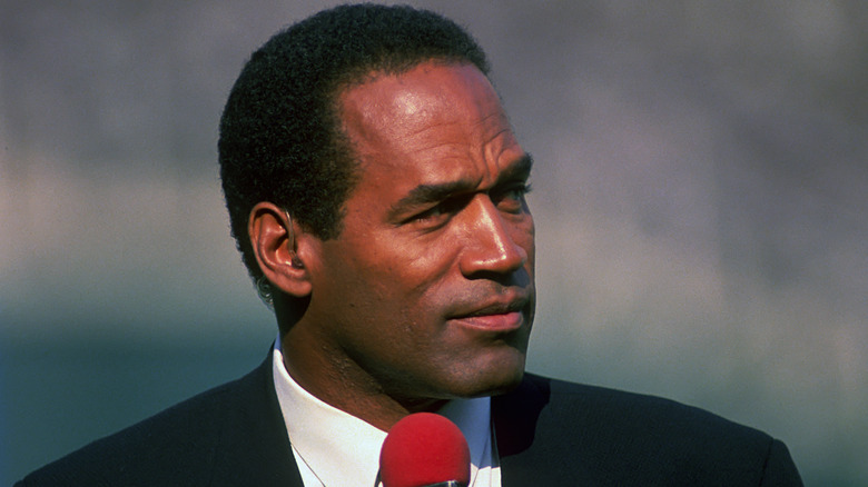 OJ Simpson hablando en la década de 1990