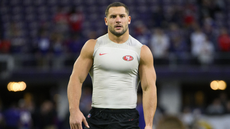 Nick Bosa en serio