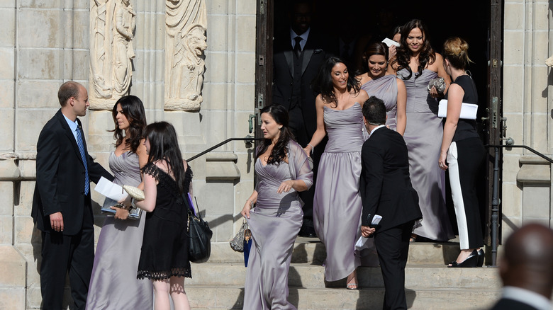 La boda de Michael Jordan e Yvette Prieto