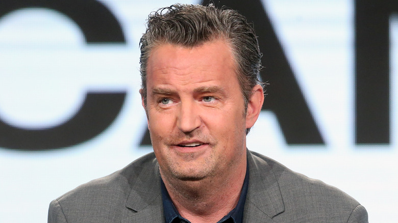 Matthew Perry, hablando