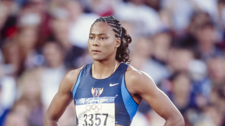 Marion Jones en los Juegos Olímpicos