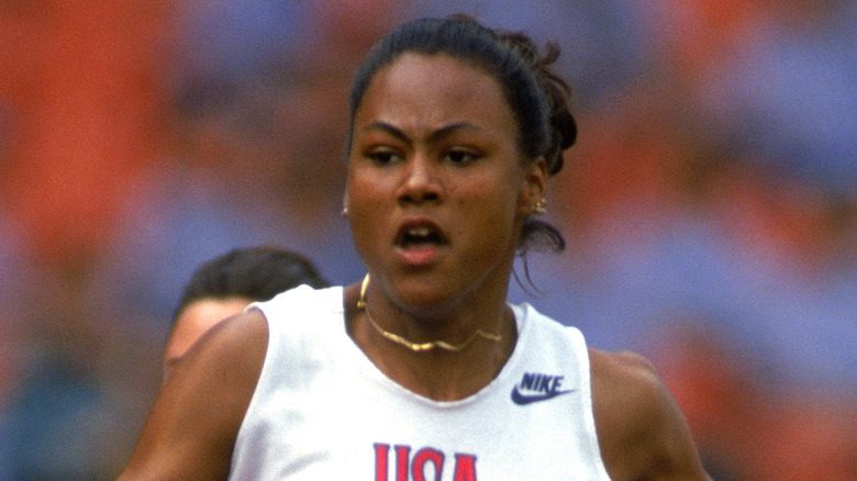 marion jones corriendo