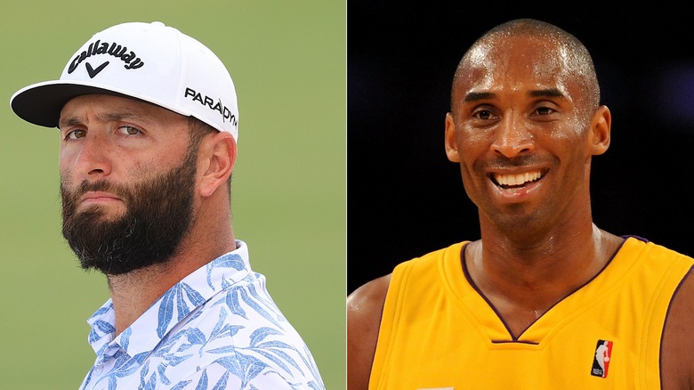 Jon Rahm y Kobe Bryant