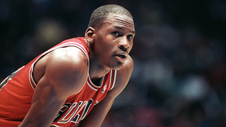 Michael Jordan jugando con los Chicago Bulls