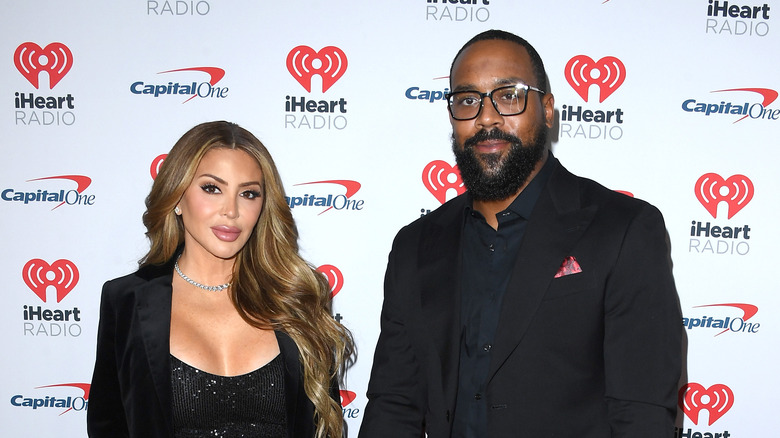 Larsa Pippen y Marcus Jordan en el evento de iHeart Radio