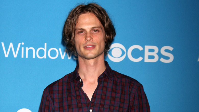 Gray Gubler en un evento