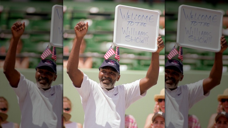 Richard Williams durante el campeonato Lipton de 1999