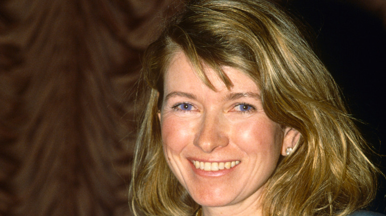 Martha Stewart sonriendo en 1989