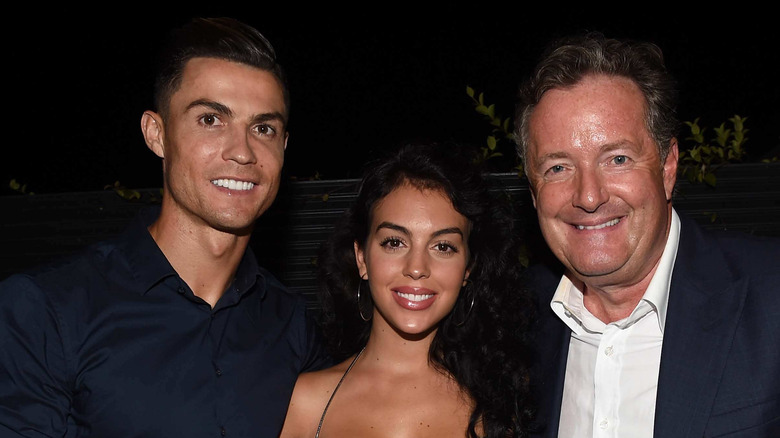 Cristiano Ronaldo, Georgina Rodríguez, Piers Morgan