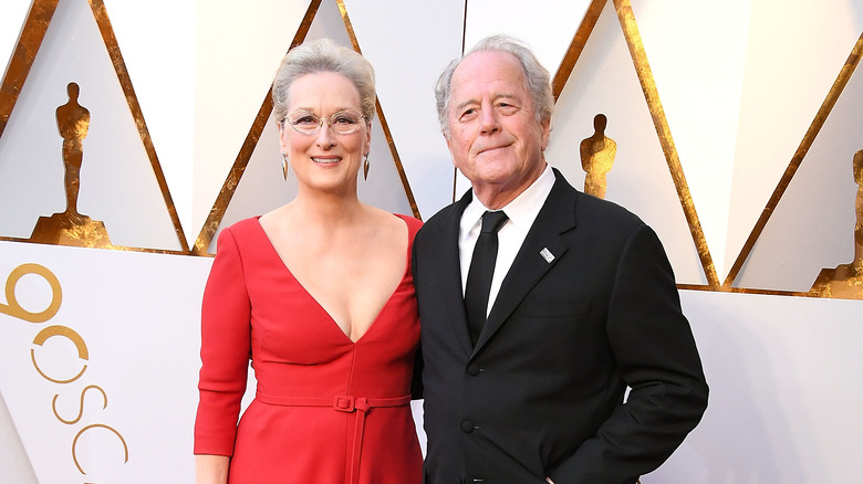 Meryl Streep y Don Gummer en los Oscar