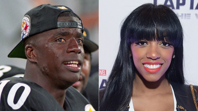 Kordell Stewart y Porsha Williams sonriendo