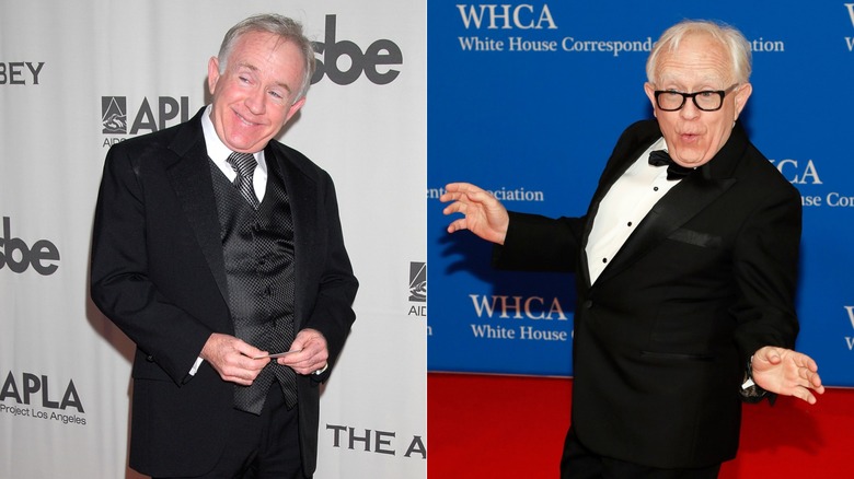 Leslie Jordan en 2005 y principios de 2020