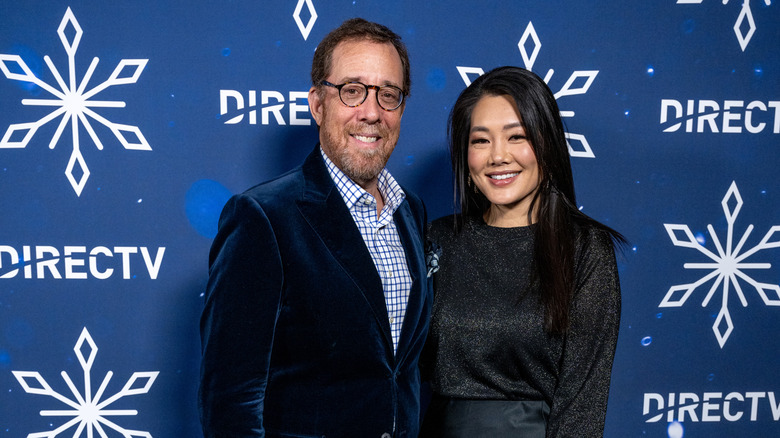 Rob Minkoff, Crystal Kung Minkoff posando